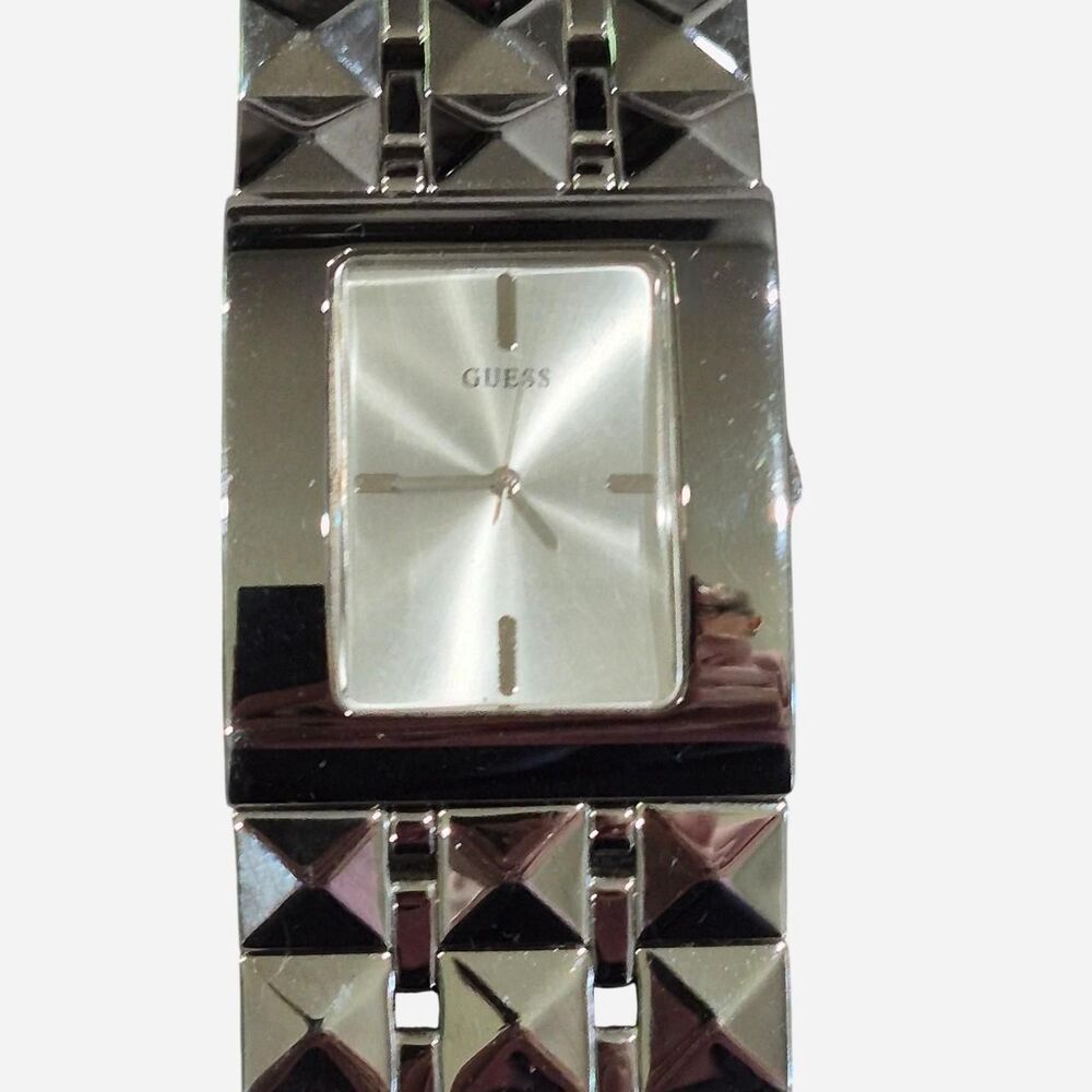 Guess Women's Silver and Grey Watch